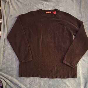 Women's comfy brown Woody's Retro Lounge sweater  Size M